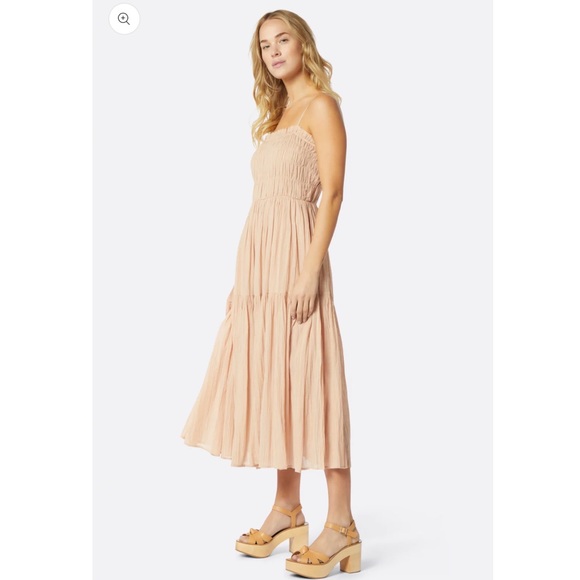 JOIE LESSE MIDI COTTON DRESS - Picture 1 of 7